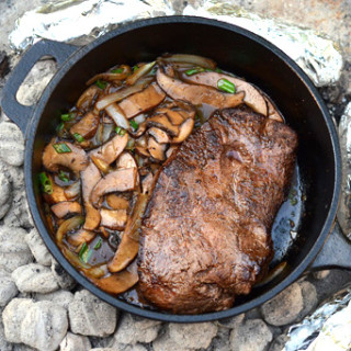 Campfire Flat Iron Steak