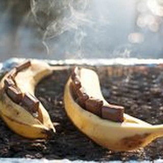 Camping - Banana Smores
