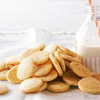 Candied Ginger and Orange Icebox Cookies