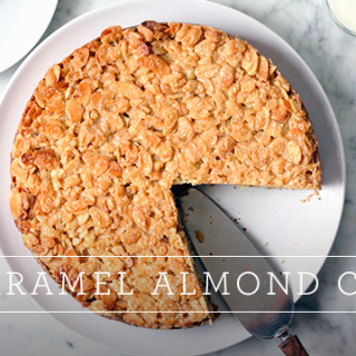 Caramel Almond Cake