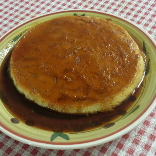Caramel bread pudding
