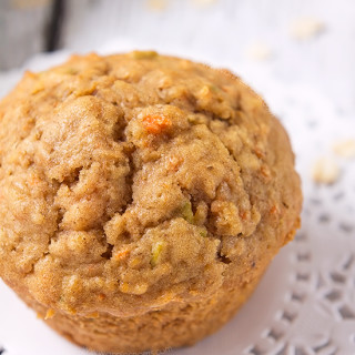 Carrot and Apple Oat Muffins