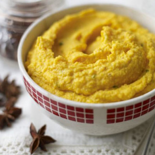Carrot and star anise purée