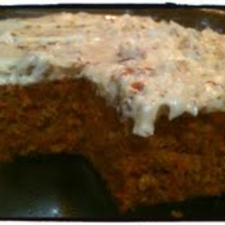 Carrot Cake with Pecan Cream Cheese Icing