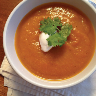 Carrot squash soup