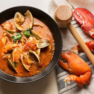 Catalan Stew With Lobster and Clams