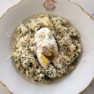 Cauliflower and Spinach “Risotto”