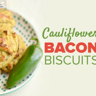 Cauliflower Bacon Biscuits Recipe