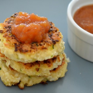 Cauliflower Cheese and Bacon Fritters