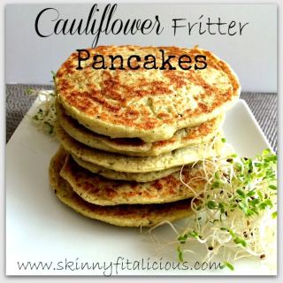 Cauliflower Fritter Pancakes