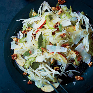 Celery, Fennel and Apple Salad with Pecorino and Walnuts