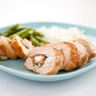 Charcoal-Grilled Stuffed Chicken Breasts with Prosciutto and Fontina