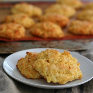 Cheddar Drop Biscuits - Low Carb and Gluten-Free