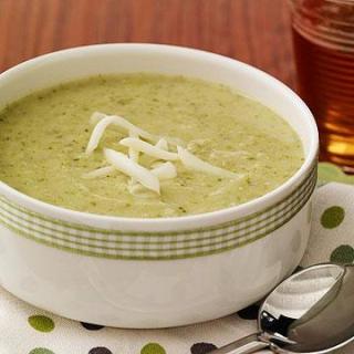 Cheesy Broccoli and Potato Soup