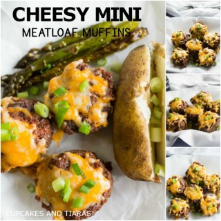 Cheesy Mini Meatloaf Muffins