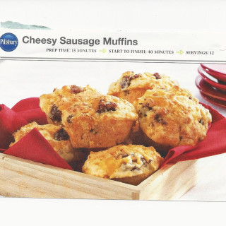 Cheesy Sausage Muffins