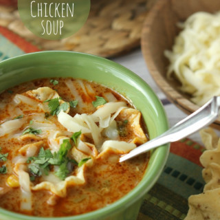Cheesy Southwest Chicken Soup