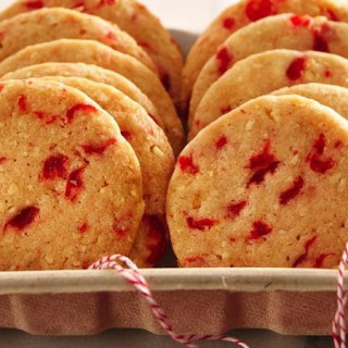 Cherry-Almond Refrigerator Cookies