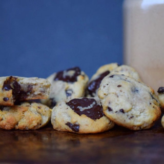 Chewy Chocolate Chip Cookies: Real Salt & Almond (Keto, Paleo, Sugar-free)