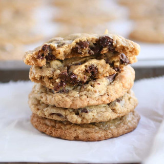 Chewy Oatmeal Chocolate Chip Coconut Cookies {My Favorite Cookie}