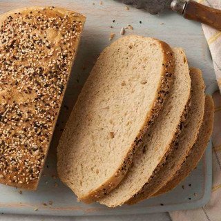 Chewy Semolina Rye Bread