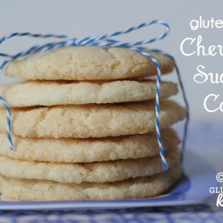 Chewy Sugar Cookies {Gluten-free}