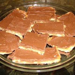 Chewy Toffee Squares