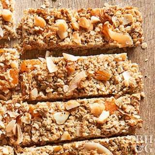 Chewy Tropical Granola Bars