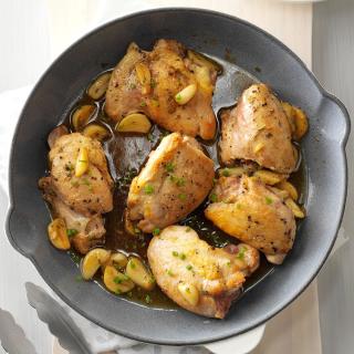 Chicken &amp; Garlic with Fresh Herbs