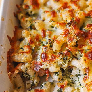 Chicken and Bacon Pasta Bake