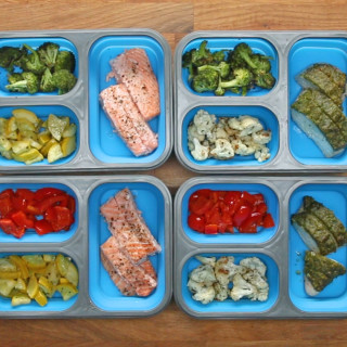 Chicken and Salmon Meal Prep Recipe by Tasty