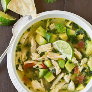 Chicken Avocado Lime Soup