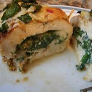 Chicken Breast Stuffed w/Pepper Jack Cheese and Spinach