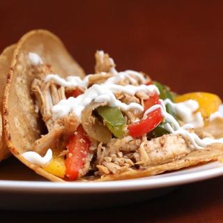 Chicken Fajita Tacos Recipe by Tasty