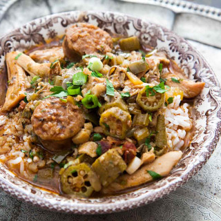 Chicken Gumbo with Andouille Sausage