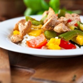 Chicken Oregano with Sweet Peppers