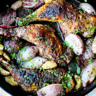 Chicken Provencal with Shallots and Garlic