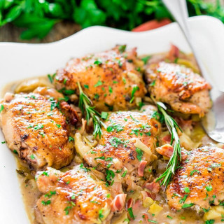 Chicken with Artichoke Pan Sauce