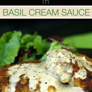 Chicken in Basil Cream Sauce