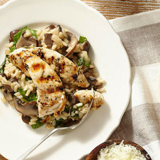 Chicken with Marsala Risotto