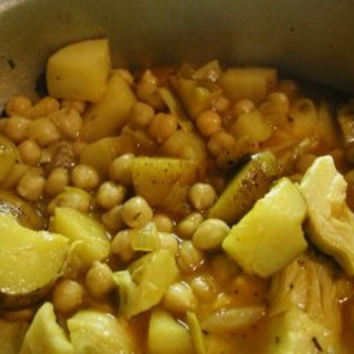 Chickpea and Artichoke Stew