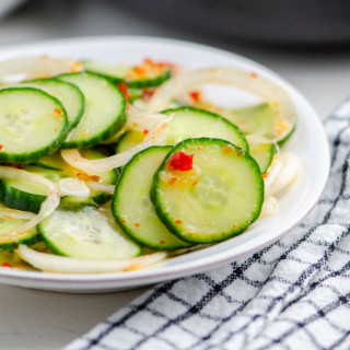 Chile-Dusted Cucumber Salad
