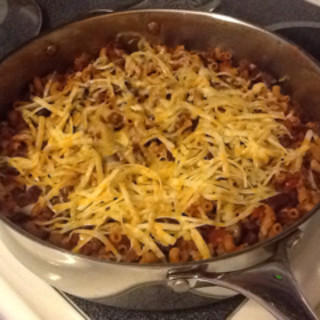 Chili-Pasta Skillet