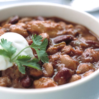 Chili with Chicken and Beans