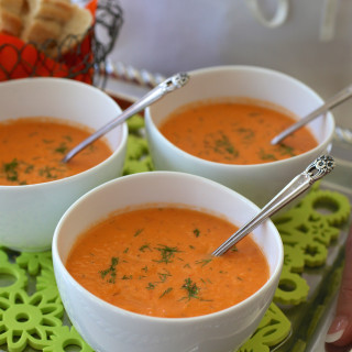 Chilled Tomato Dill Soup