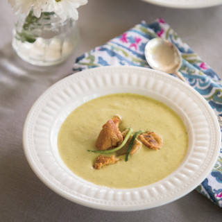 Chilled Zucchini and Lime Soup