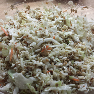 Chinese Noodle Cabbage Salad