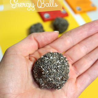 Chocolate and Chia Energy Balls