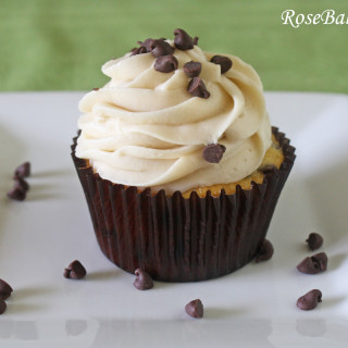Chocolate Chip Cookie Dough Filled Cupcakes… Revisited