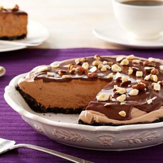 Chocolate-Hazelnut Cream Pie Recipe